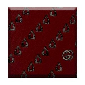 Gucci Rare Vintage 'Equestrian stirrup' Tie.